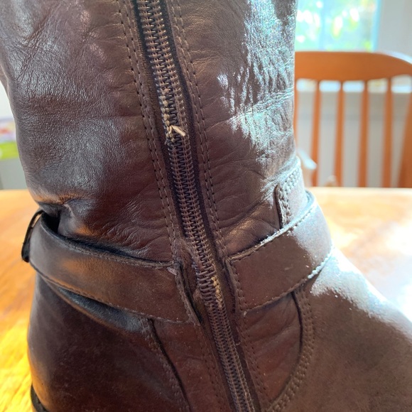 Me Too Brown Leather Riding Boots - Picture 6 of 8